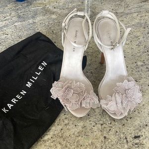 Grey/lilac Karen Millen heels